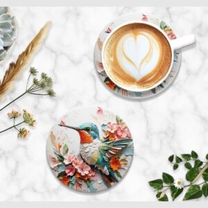 Set of 2 - Ceramic Coaster